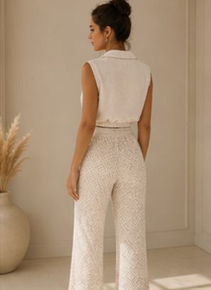 Ivory Veil Set